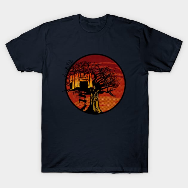 Spooky tree house T-Shirt by Johajc